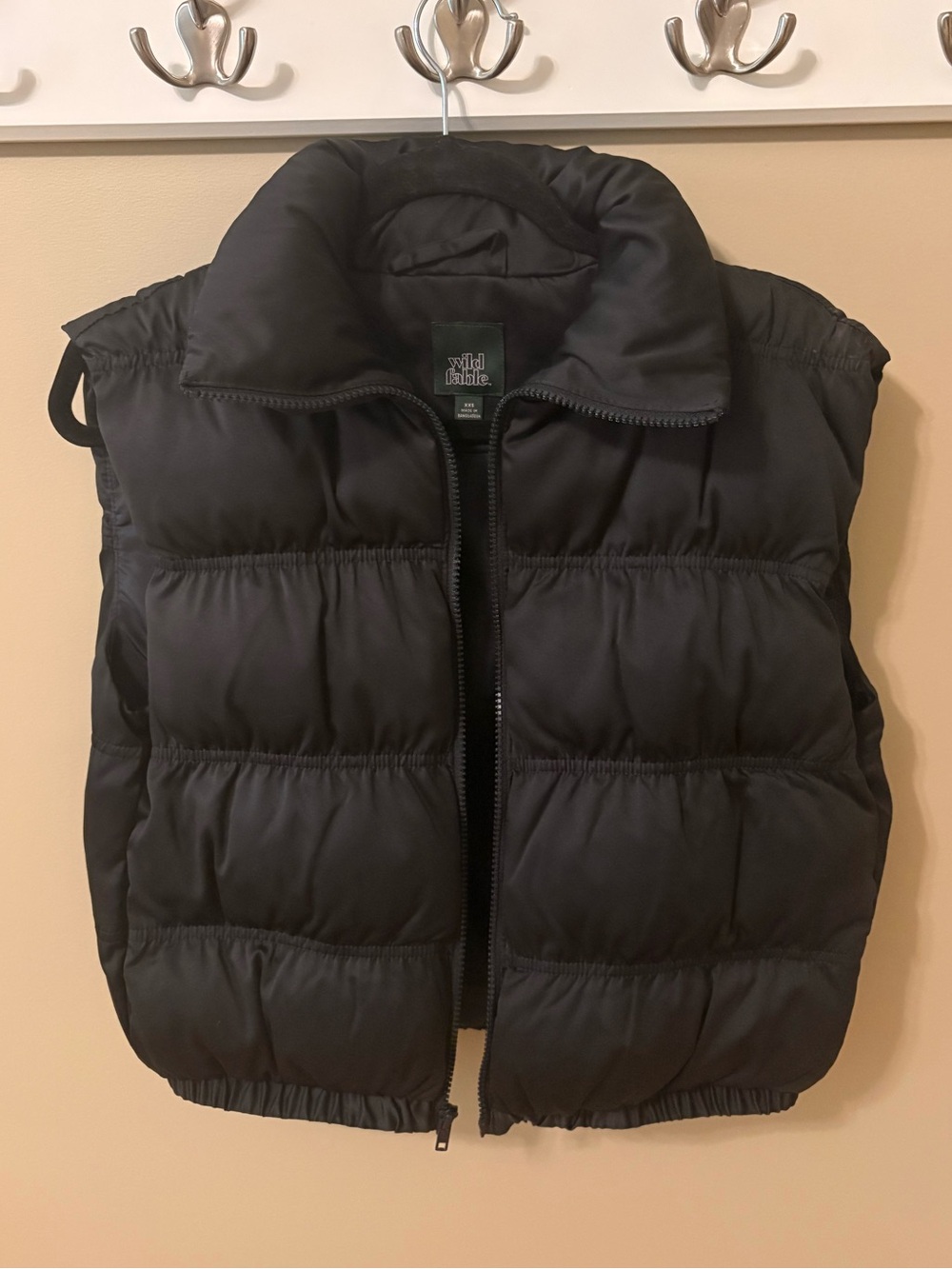 Black Puffer Vest